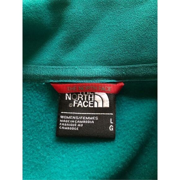 The North Face Flight Series Womens 1/4 Zip Up Sweatshirt Green SZL - Picture 11 of 12